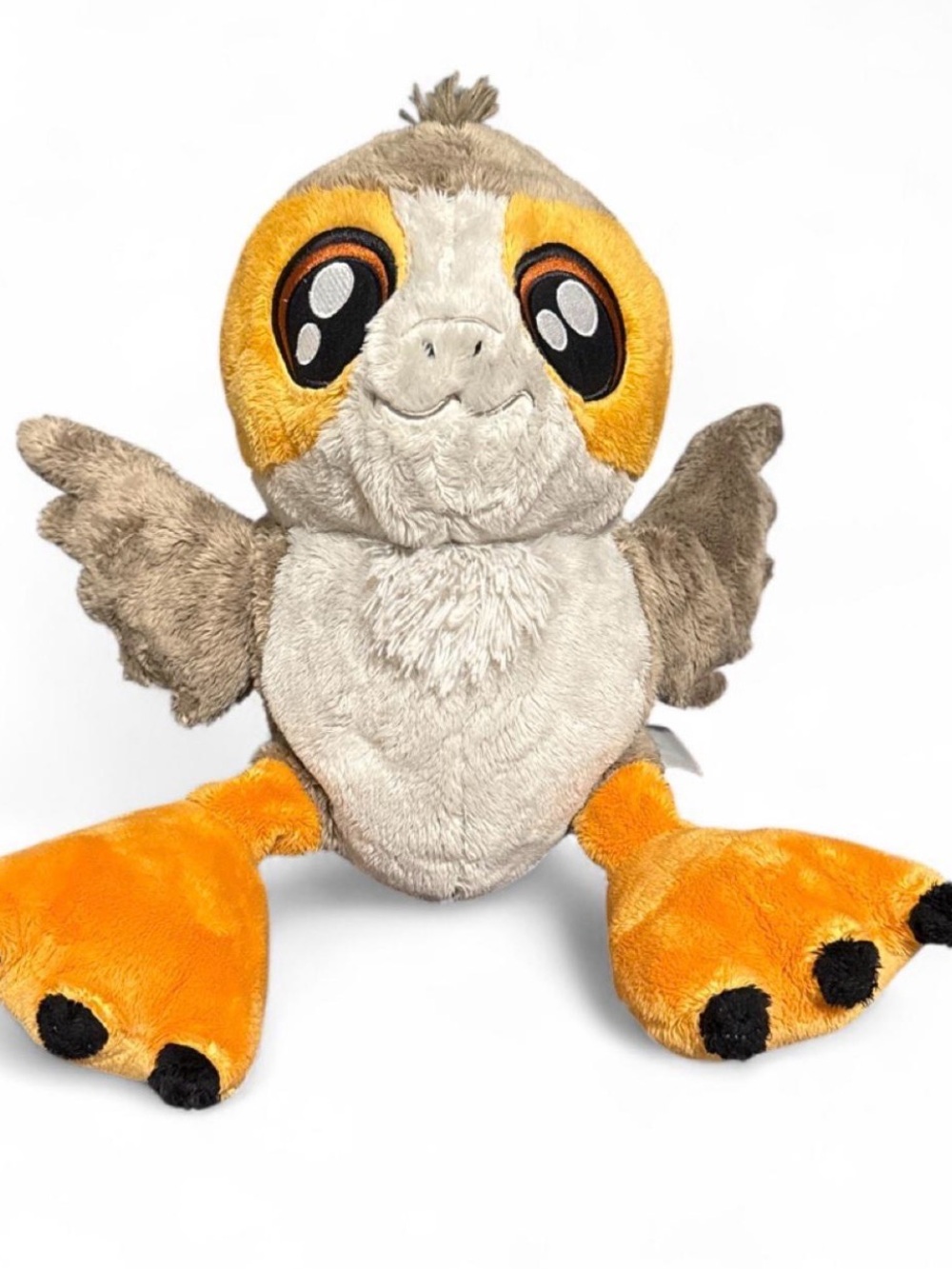 Disney Plush Bird Toy - Gray and Orange
